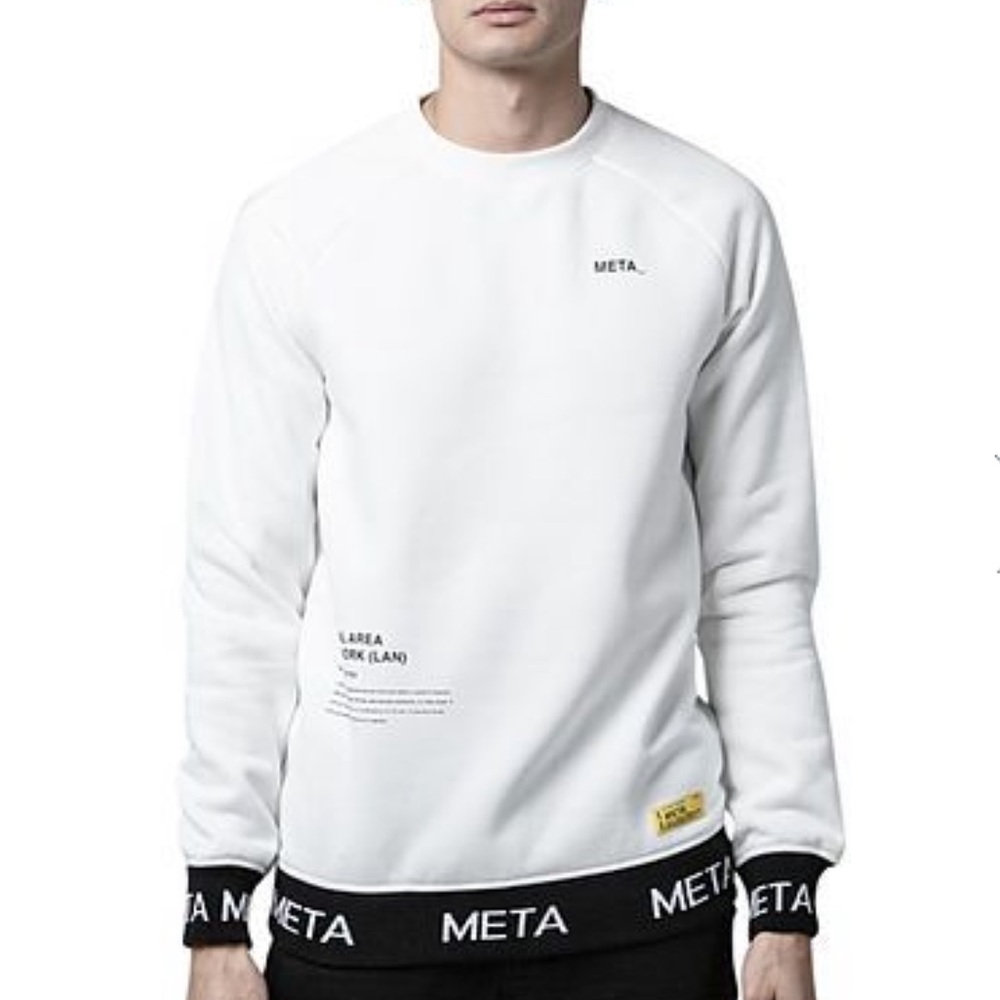 Meta Threads Hydra Crew Sweater
Men – White